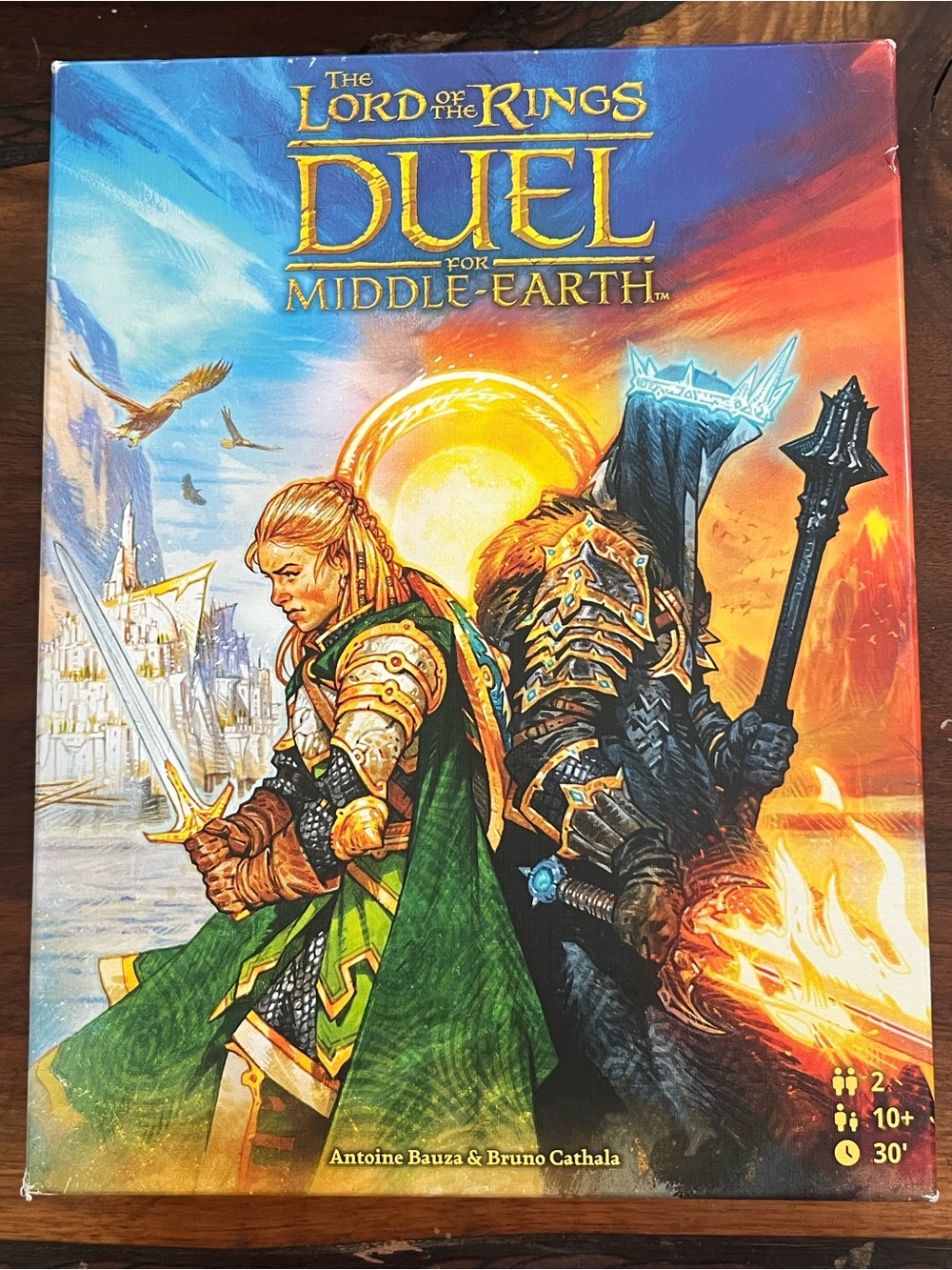 The Lord of the Rings: Duel for Middle-earth Board Game – Green & Black